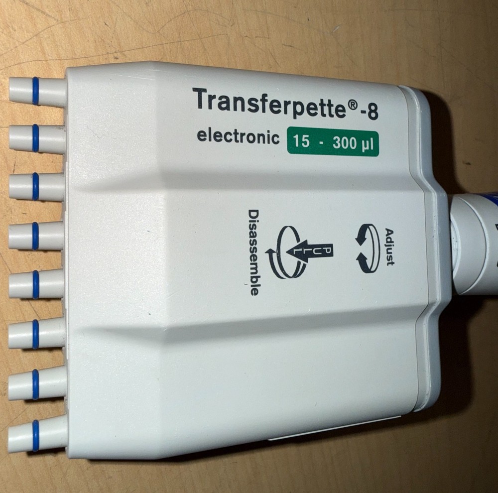 Tech Transferpette -8/-12 Electronic 15 - 300 ul