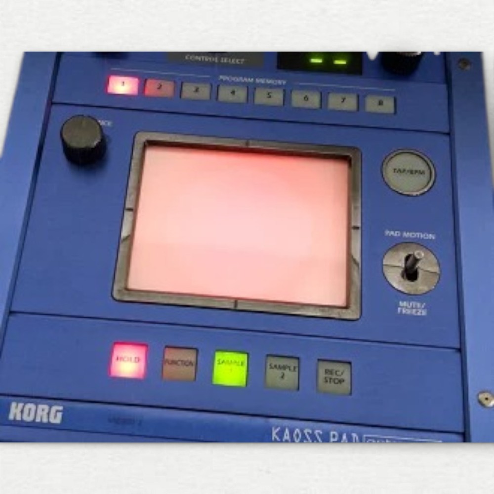 KORG KAOSS PAD KPE1 Entrancer Audio Video Effects Processor Sampler Sequencer