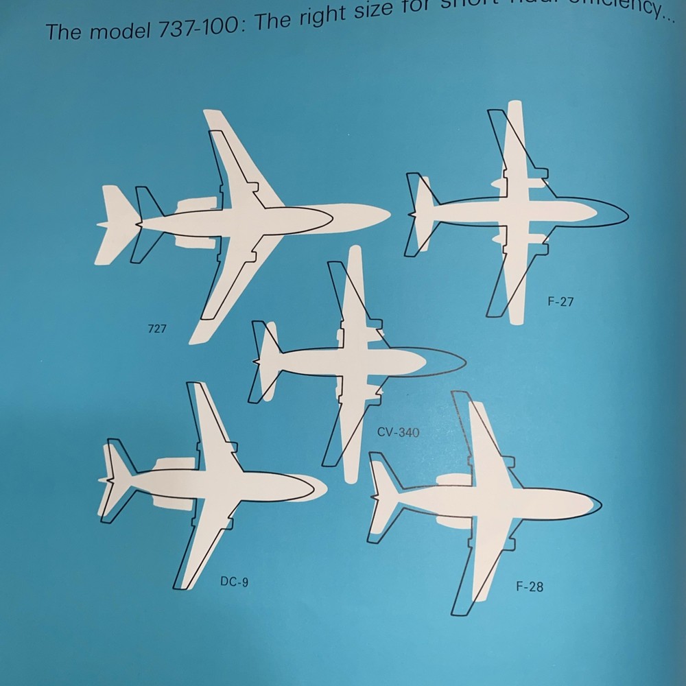 Boeing Presents the 737 Brochure 1965