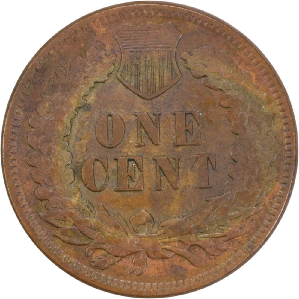 1874 Indian Cent VF Uncertified #230