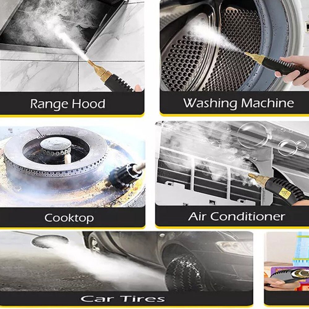 3500W Handheld Steam Cleaner High Temp Household Car Detailing Cleaning Machine