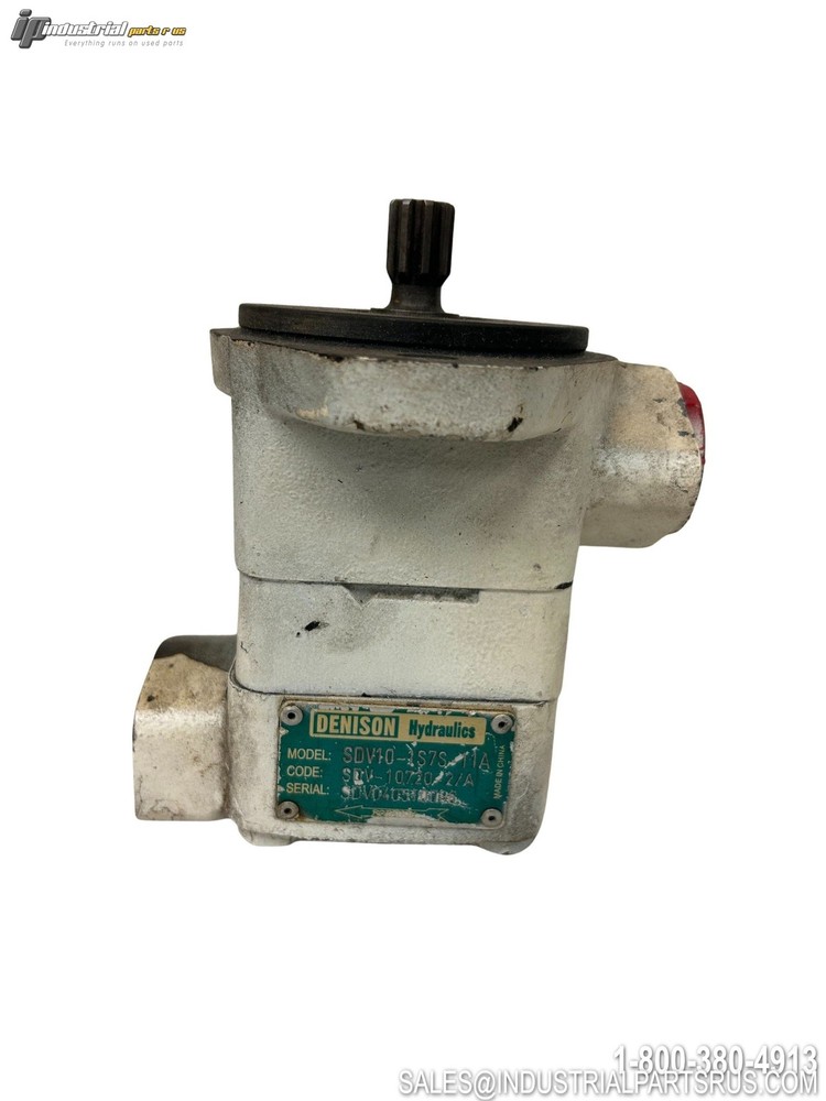 Denison SDV10-1S7S-11C Hydraulic Vane Pump 7.2 GPM