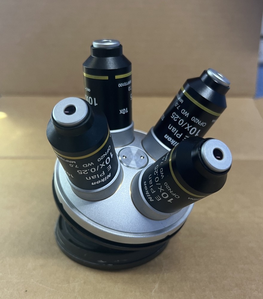 Nikon E Plan  10X/0.25 ♾/ - WD 7.0 Microscope Lens Objective MRP70100
