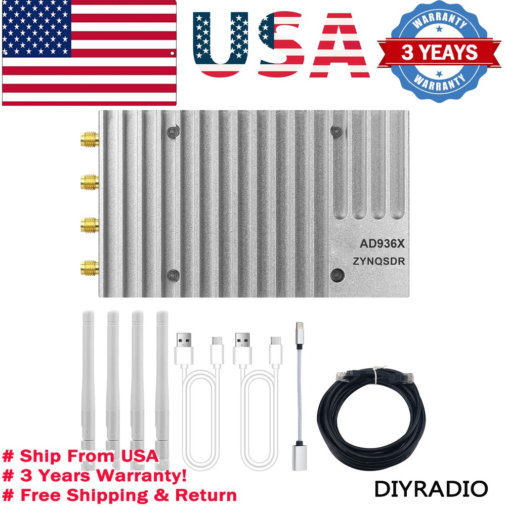 70Mhz-6Ghz Software Defined Radio AD936x for Libiio iioscope SDRsharp Matlab
