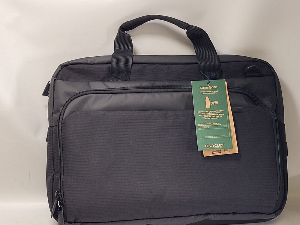 Samsonite Mysight 15.6" Authentic Laptop Backpack Minimalist Style Black