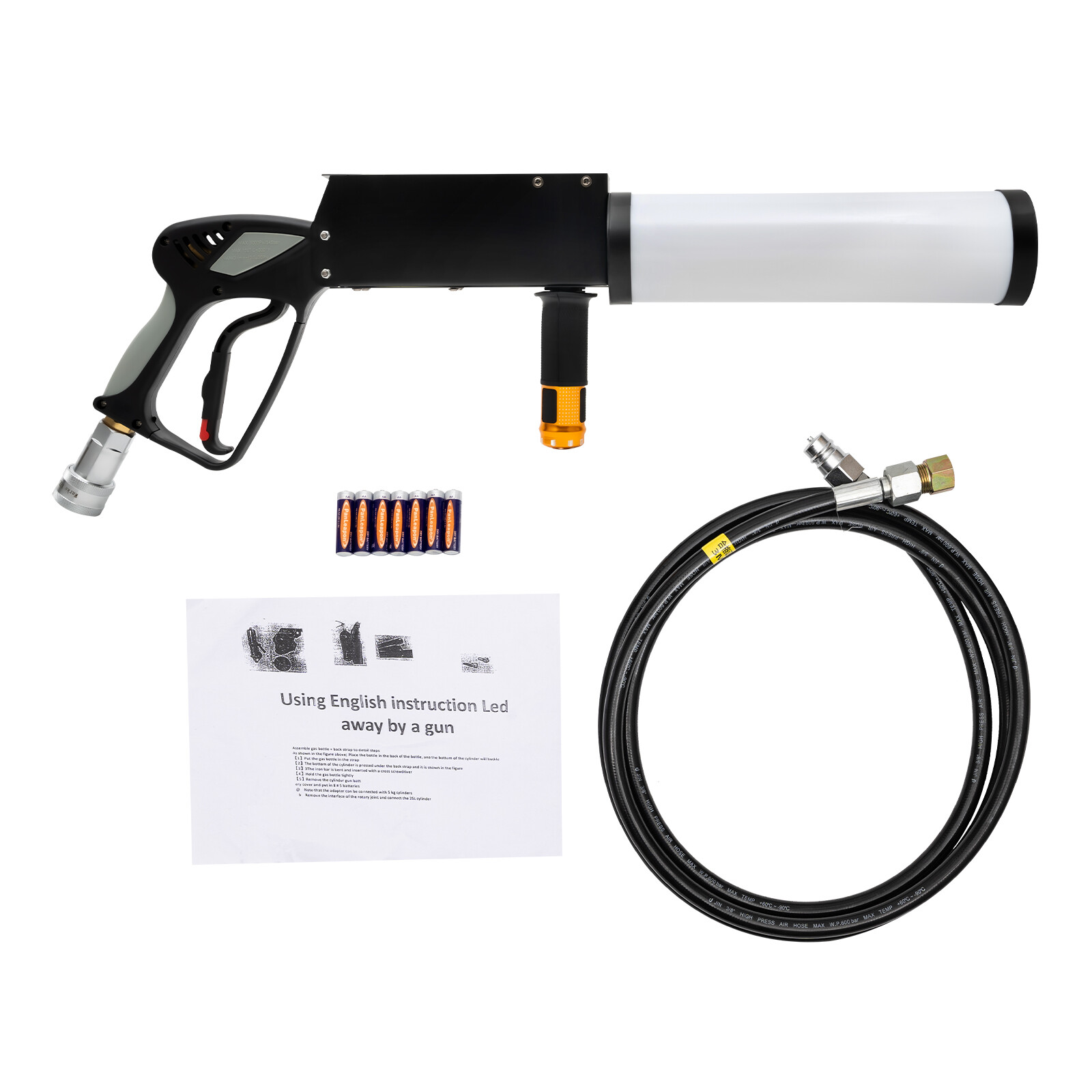 LED CO2 Gun LED Confetti Cannon Machine CO2 Jet Stage Event For Party DJ Club US