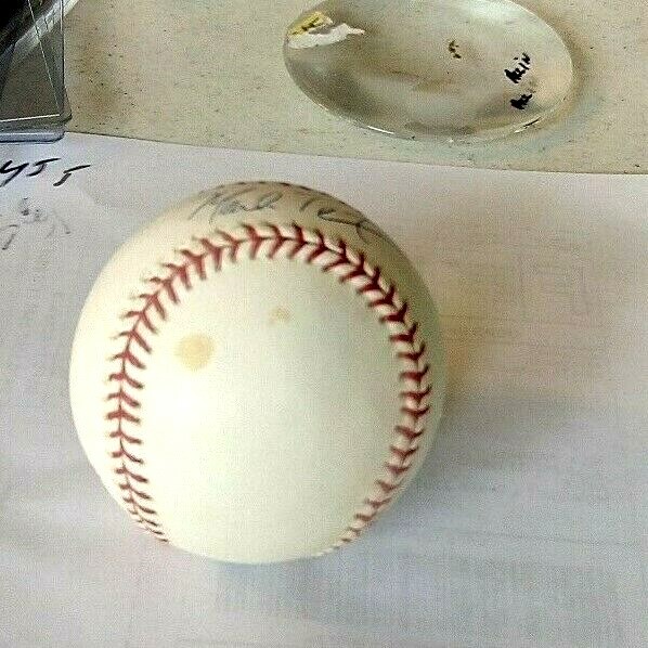 Autograph auto BASEBALL NL RAWLINGS W/COA MARK TEIXIRIA TEXEIRA