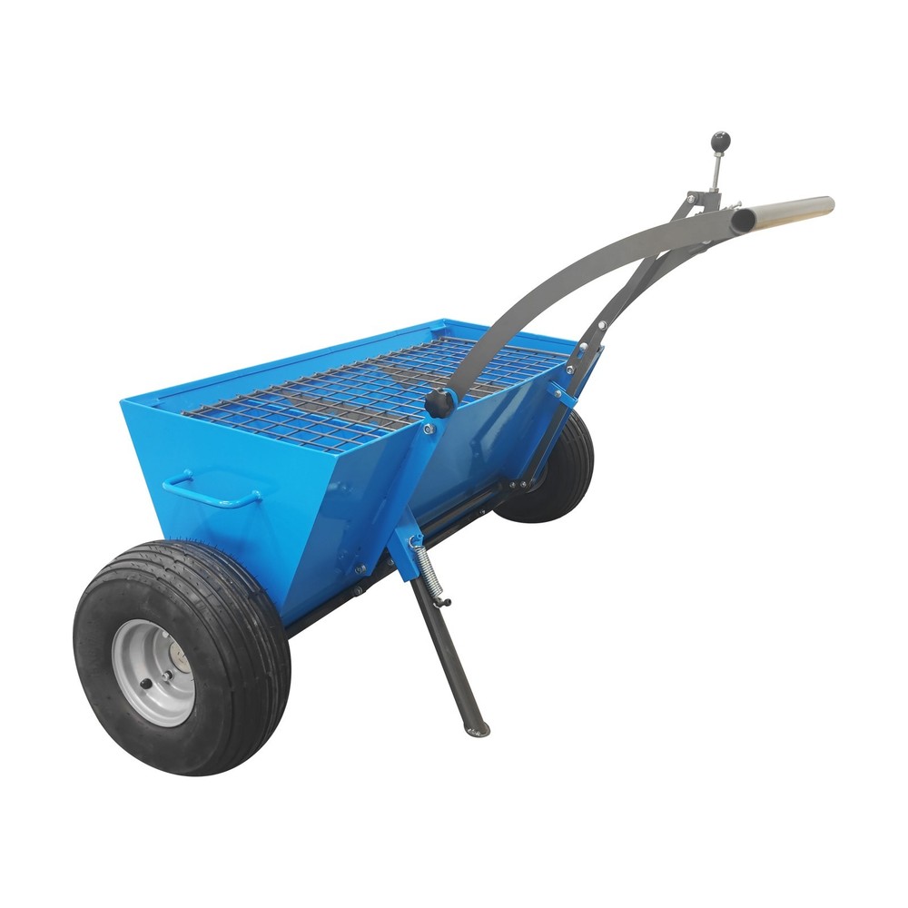 Hand-push Steel Abrasive Aggregates Spreader Machine Sand Scattering Machine