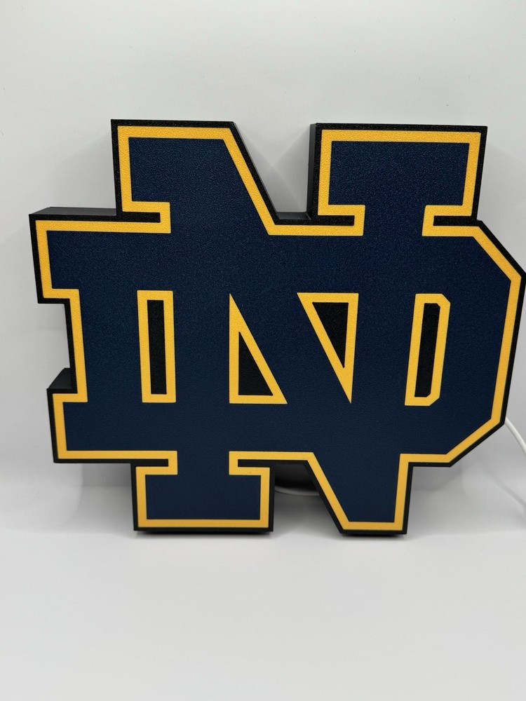 Notre Dame - Light Up LED Sign