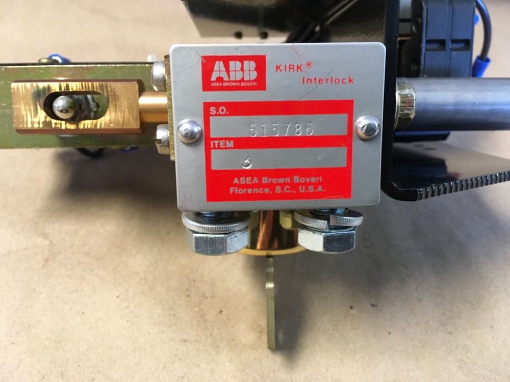 ABB Kirk Interlock 515786 Electric Interlock