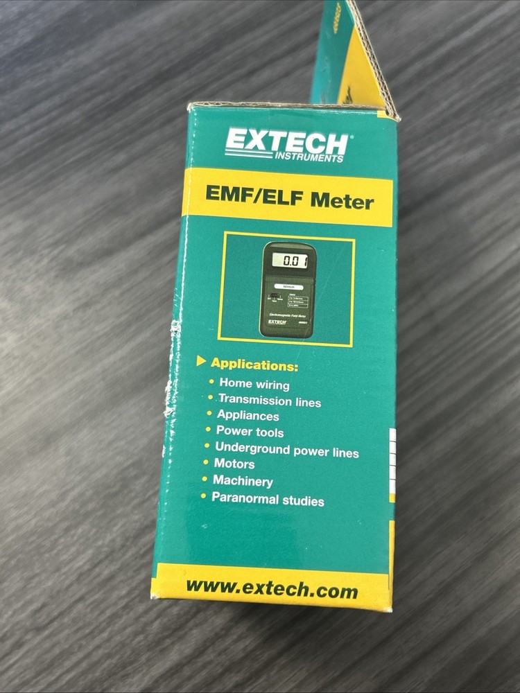 Extech 480823 EMF / ELF Meter - Type (EMF): Hand Held