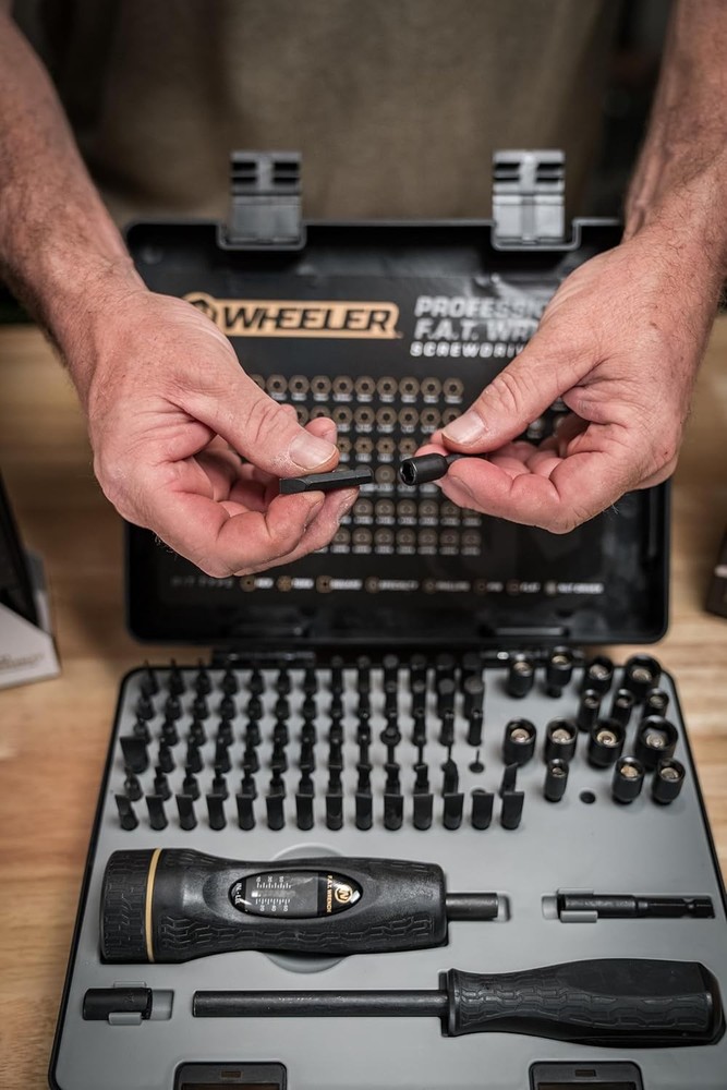 Wheeler Engineering 100-Piece Professional Screwdriver Set with Steel Constructi