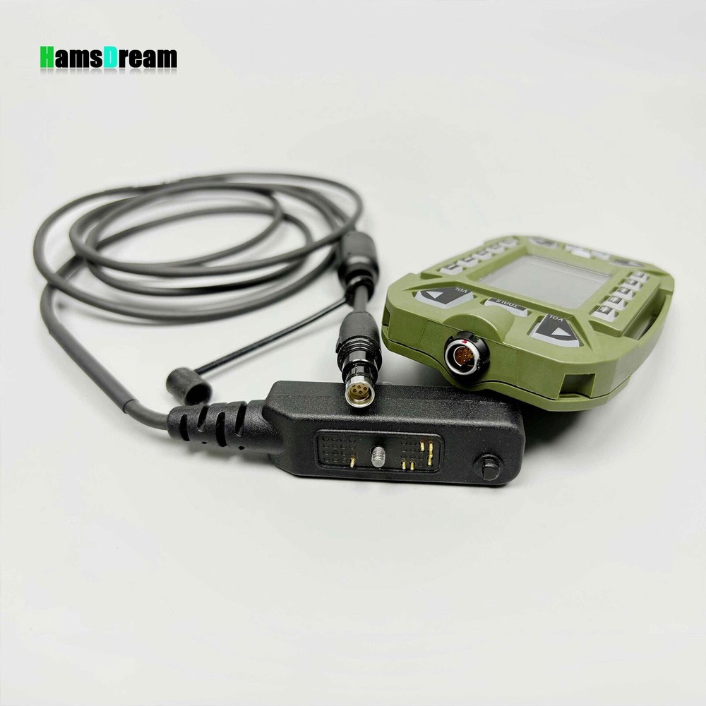 Handheld Tactical Walkie Talkie with Keypad Display Unit KDU Controller