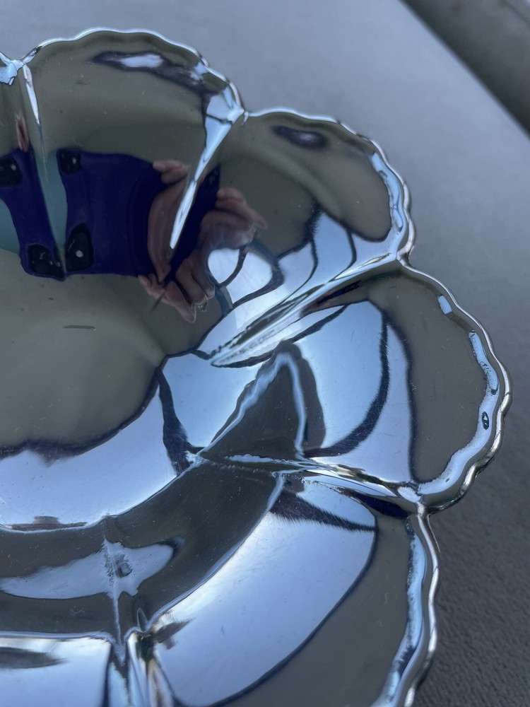 Silver plated bon bon