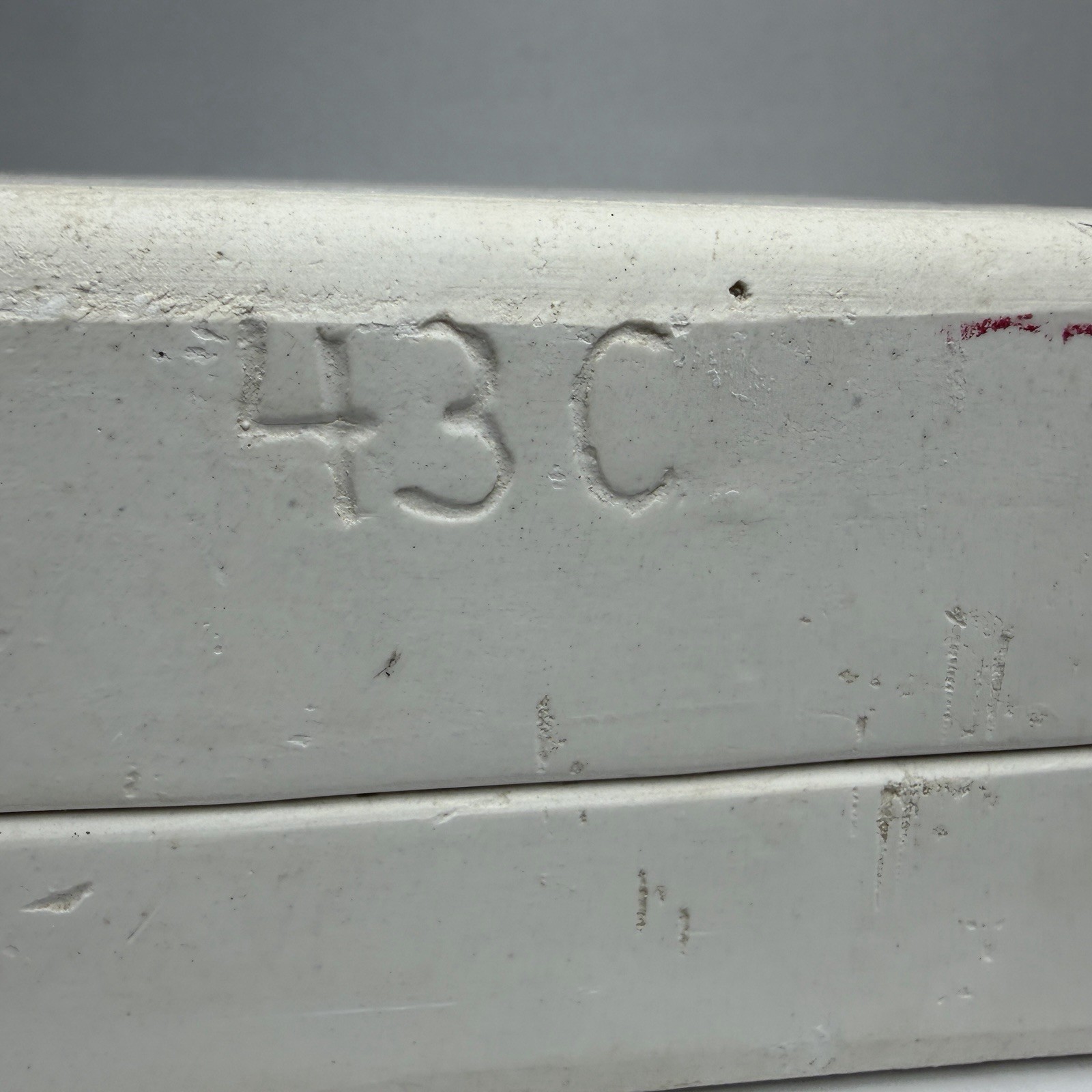 Duncan DM 43C Ceramic Slip Casting Mold Large Macrame Beads 1976 Vintage