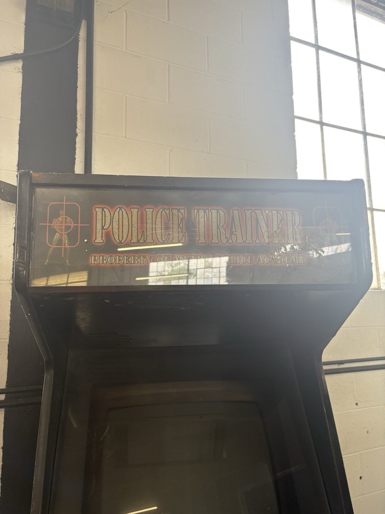 Police Trainer Arcade Machine