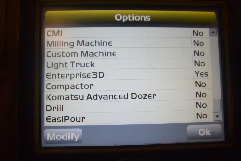 Topcon SmartGrade Control Panel Model GX-55 MANY OPTIONS #482