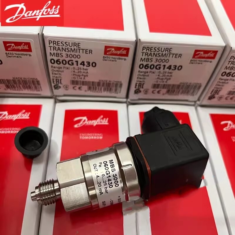 1pcs Danfoss Pressure Transmitter Sensor MBS3000 060G1430 0-25bar