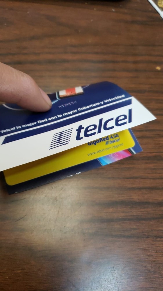 Telcel 5G Lada CDMX Chip