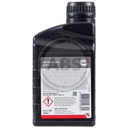A.B.S. Brake Fluid DOT4, ABS 7500