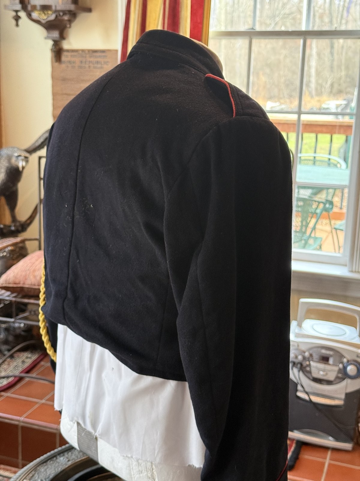 1930s German National Youth Tunic Waistcoat Blue Wool Ost Sudetenland Original