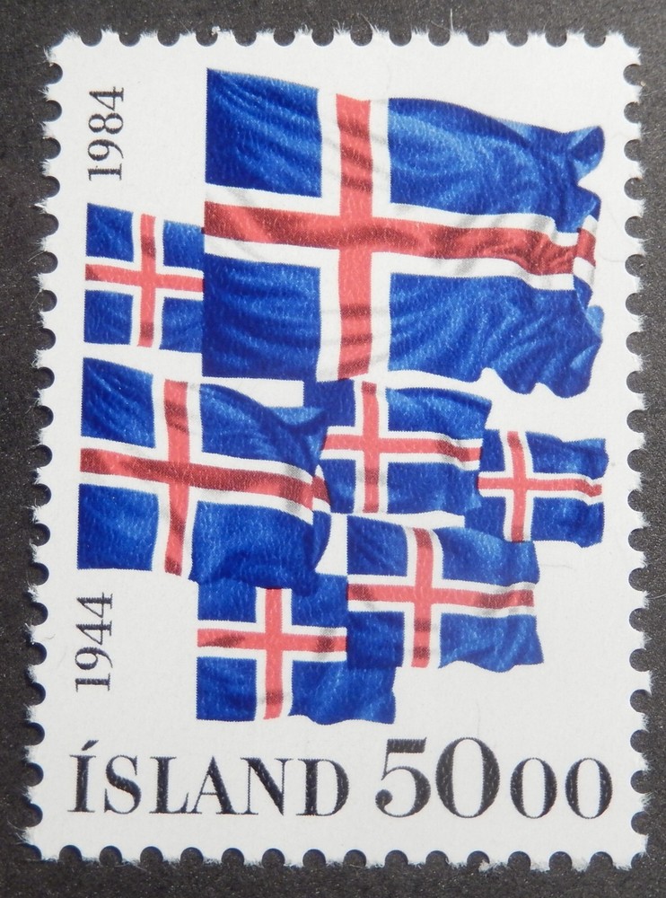 Iceland Scott #591, Mint OG Never Hinged