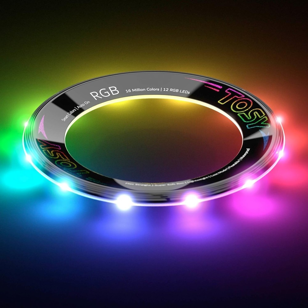 Flying Ring - Auto Light Up, Safe for Pools & Beach Games