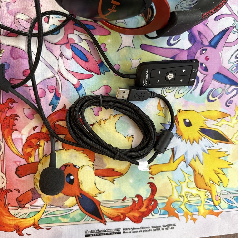 HyperX - Cloud II Wired Gaming Headset for PC, PS5, PS4 - Black/Red - USED