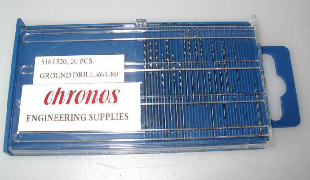 Micro HSS Cutter Set With Tips 61-80 Mini Gauge Wire -