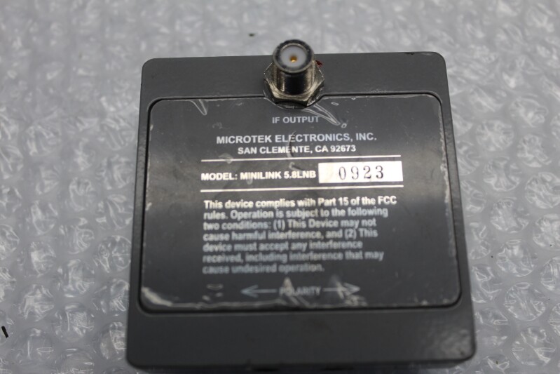 MICROTEK ELECTRONICS 5.8LNB 0923 NSNP