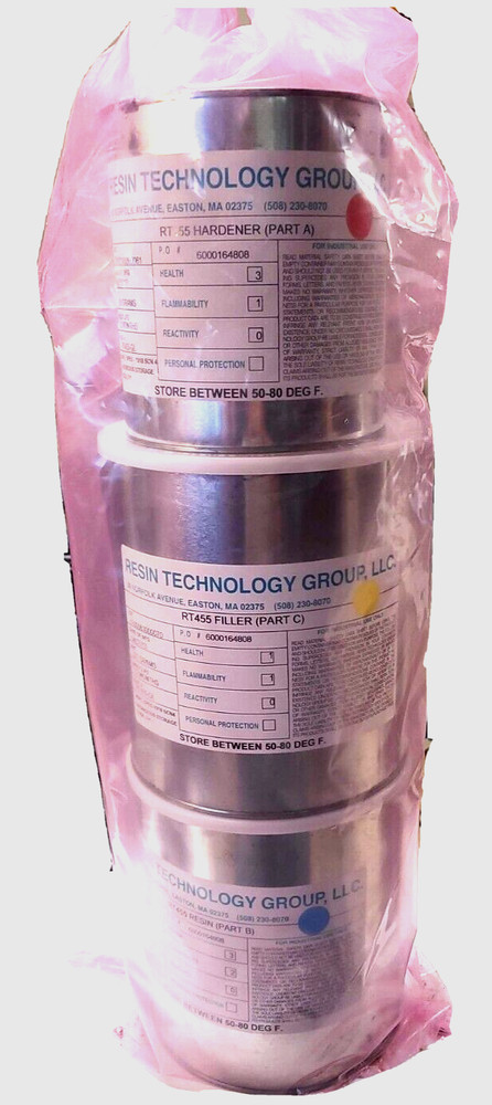 RT455 Thermal Ablative Compound A/B/C materials rocket and military applications