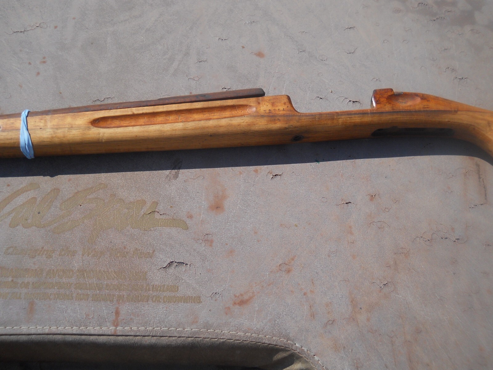 Norwegian Krag jorgensen model 1894 nice wood stock with handguard