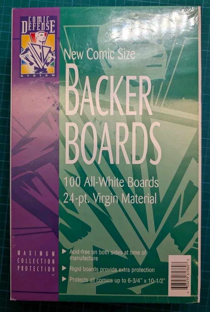 Comic Defense Backer Boards 100 ct
