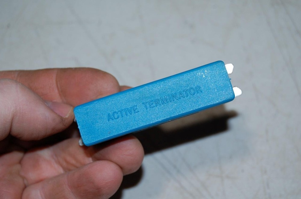 Vintage MASS Microsystems Active Terminator Adapter