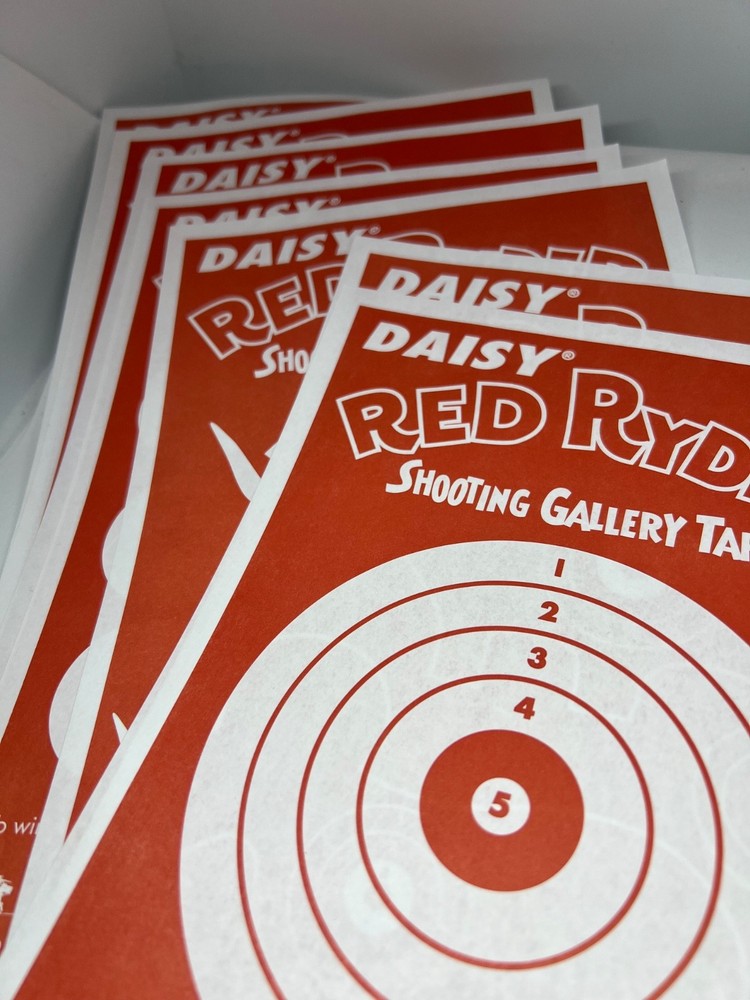 Assorted Daisy Red Ryder Targets Shooting Gallery