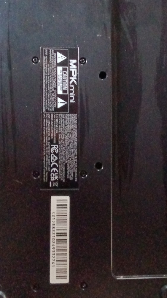 Akai MPK mini 25-Key MIDI Keyboard Controller USB Pad Triggers Knobs Arpeggiator