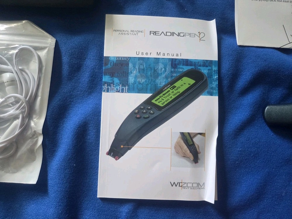READING PEN 2 WIZCOM PERSONAL READING ASSISTANT FREE SHIPPING