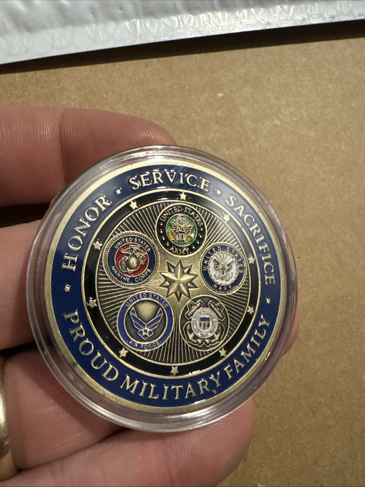 Department of War Defense Challenge Coin Commander Police Trump Sniper USA GIFT