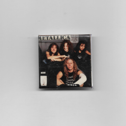 METALLICA---1 1/2" SQUARE PIN