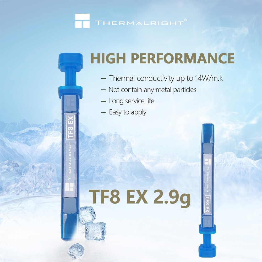 Thermalright TF8 EX 2.9Grams High Performance Thermal Paste for CPU/GPU/All...