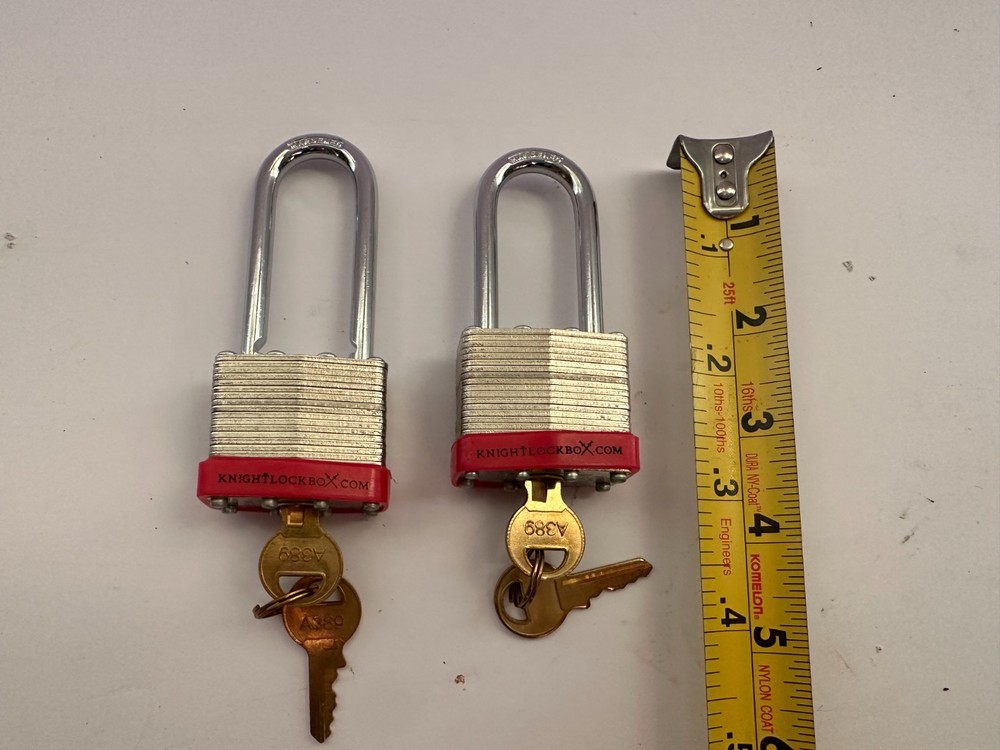 Knightlockbox Padlock Hardened 40mm