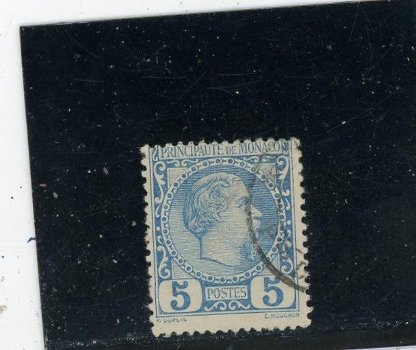 Monaco 1885 Scott# 3 Canceled (S2)