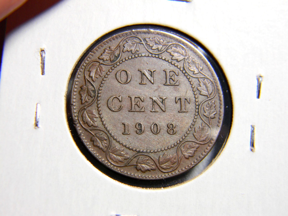 Canada 1908 One Cent (05054)