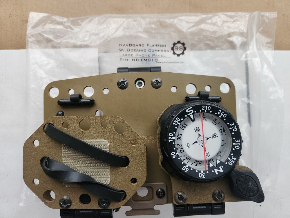 S&S Precision NavBoard Flipmod w/ Oceanic Compass NB-FM010 NOS