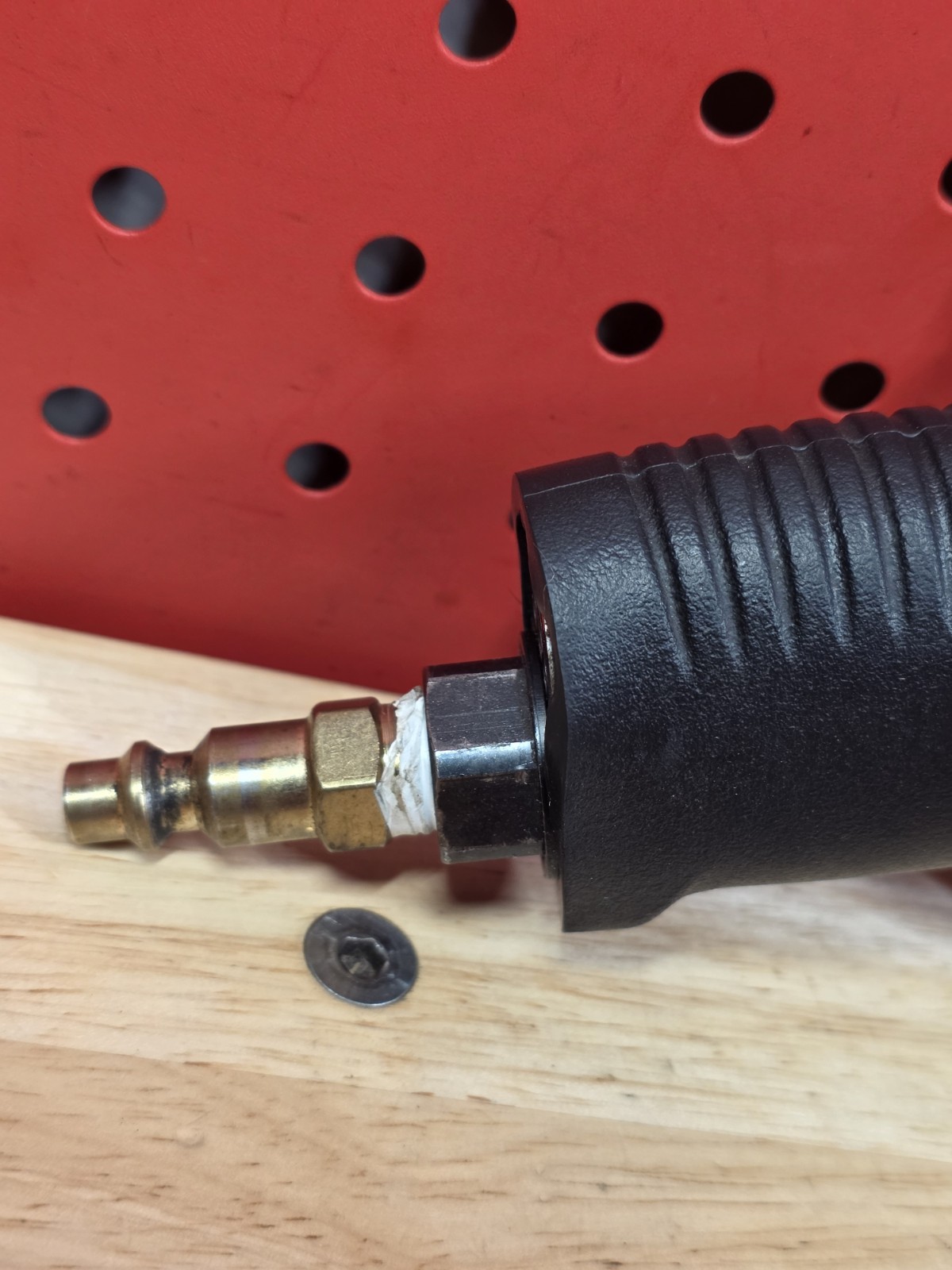 Snap-on Tools MG325 3/8" Drive Air Pneumatic Impact Wrench ORANGE With Boot Nice