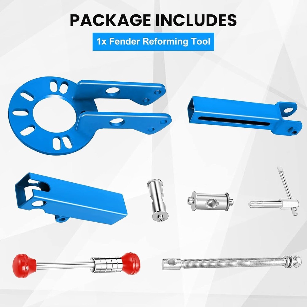 Fender Roller Tool Lip Rolling Reforming Extending for Automobile Maintenance