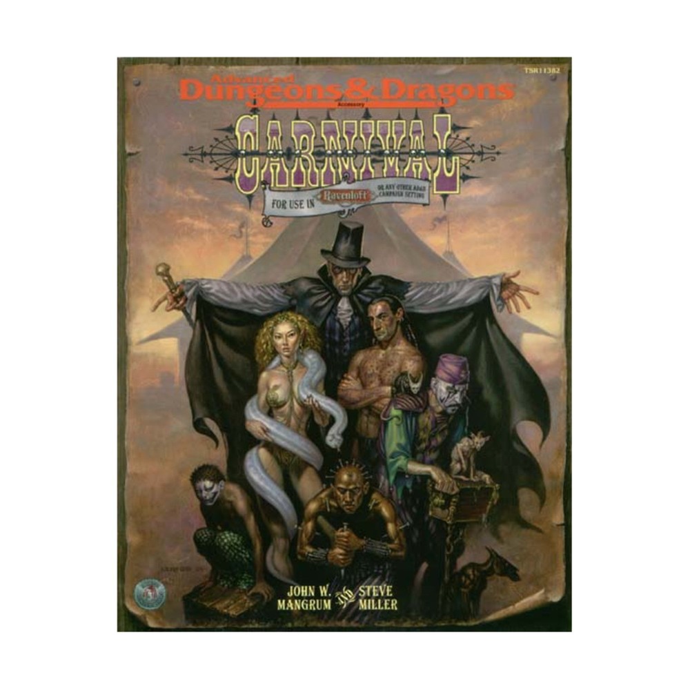 TSR Ravenloft Carnival VG+