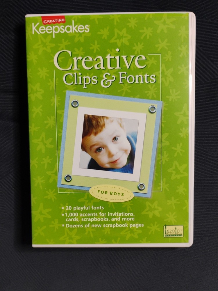 CREATING KEEPSAKES SCRAPBOOK MAGAZINE - 4 CD-ROM LOT!