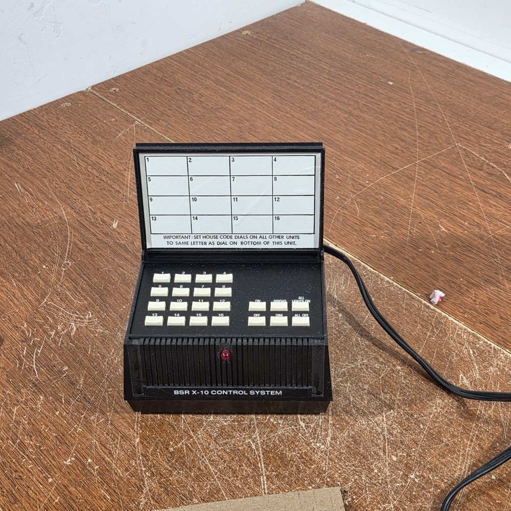 BSR X-10 Control System Model NO. X10-014301
