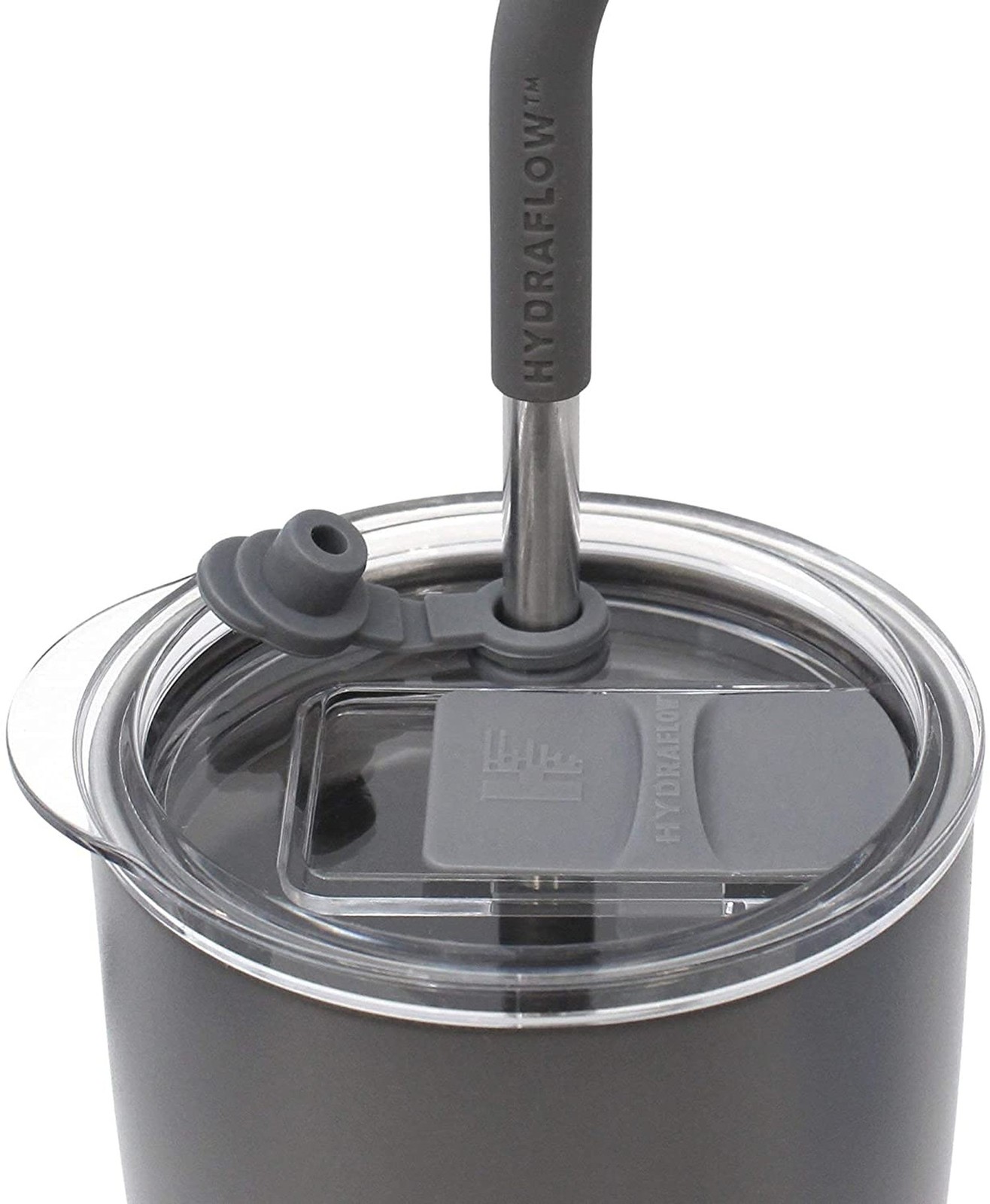 HYDRAFLOW Capri - 30oz Tumbler with Straw - Triple Wall Vacuum Insulated Tumb...